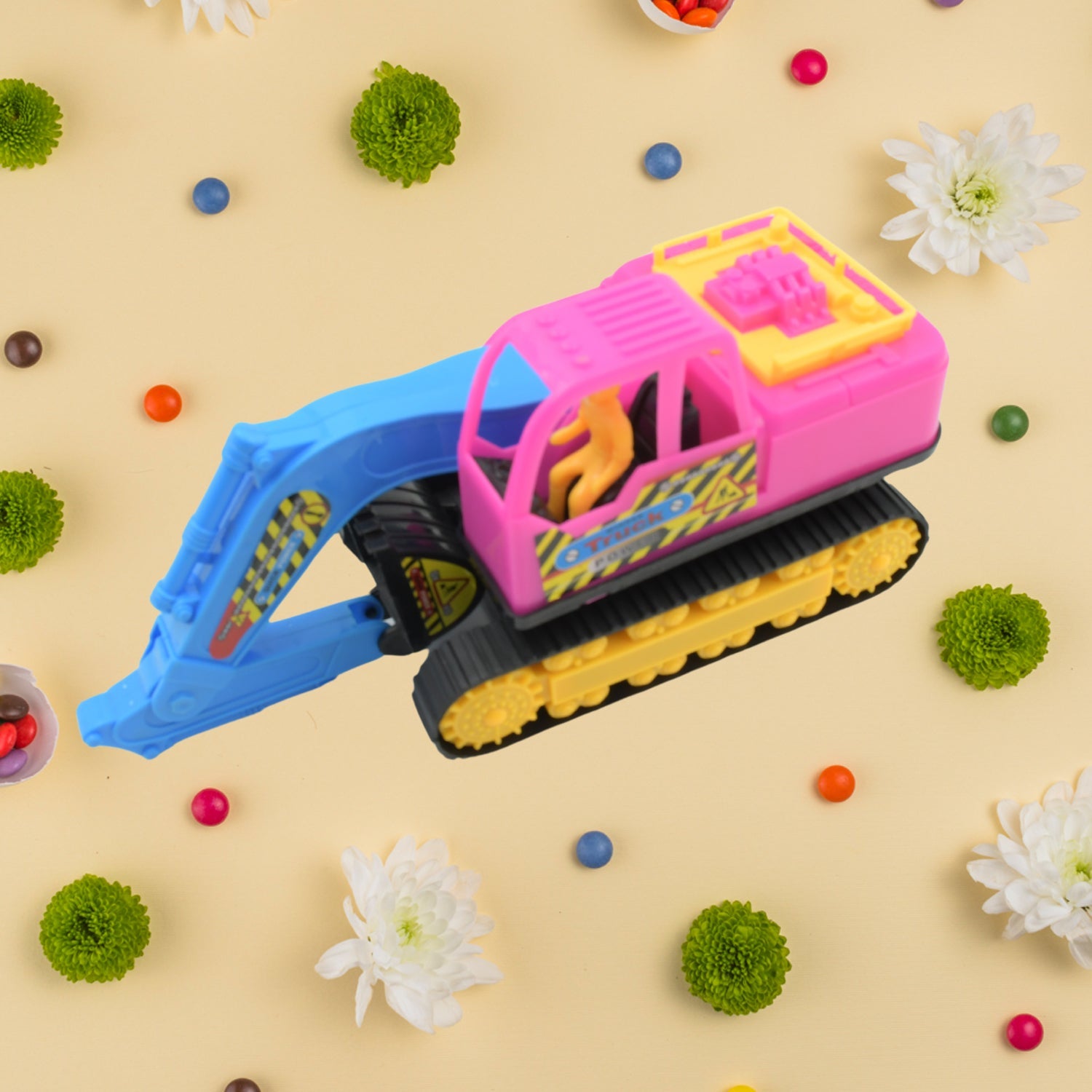 3254 Friction Powered Construction JCB for Kids, Plastic Moving Smooth, Construction Vehicles for Kids | Construction Toy | Pull Back | Toys Mini Construction Series (1 Pc) 3254 Friction Powered Construction JCB for Kids, Plastic Moving Smooth, Construction Vehicles for Kids | Construction Toy | Pull Back | Toys Mini Construction Series (1 Pc)